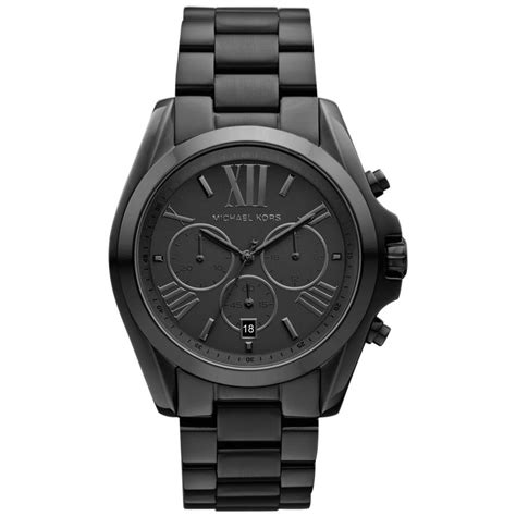 michael kors damen uhren mk5550|Michael Kors MK 5550 Bradshaw Blacktone Chronograph Watch.